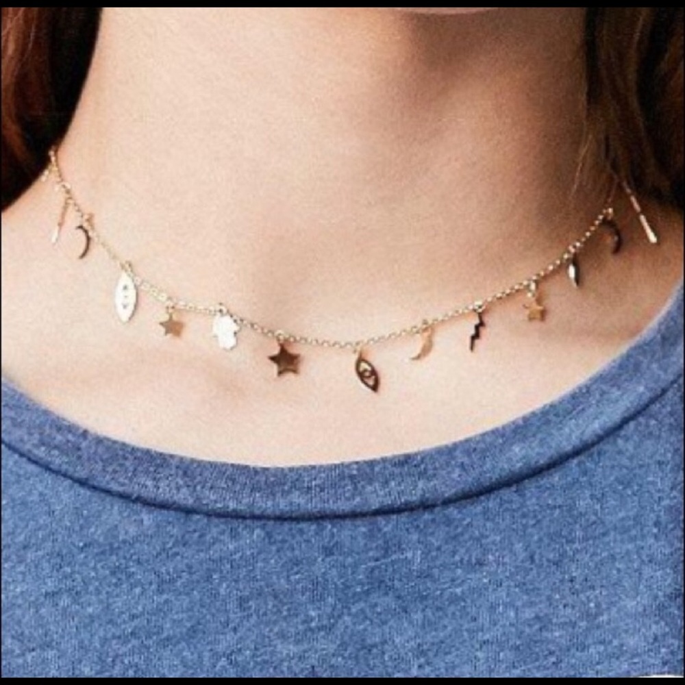 NWT Urban Outfitters Celestial Necklace